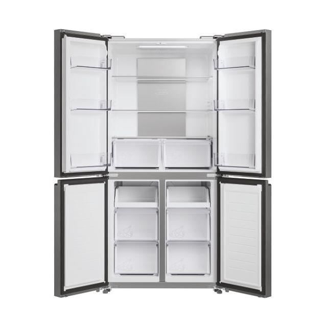 Réfrigérateur multi-portes CANDY CFQQ5T817EPS - 463L (307 + 156L) - No Frost - Classe E - Silver