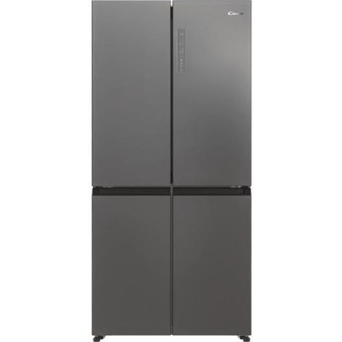 Réfrigérateur multi-portes CANDY CFQQ5T817EPS - 463L (307 + 156L) - No Frost - Classe E - Silver