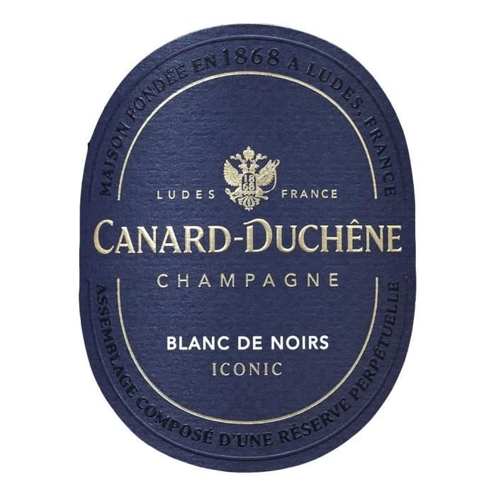 Champagne Canard-Duchene - Blanc de Noirs Iconic - 75cl