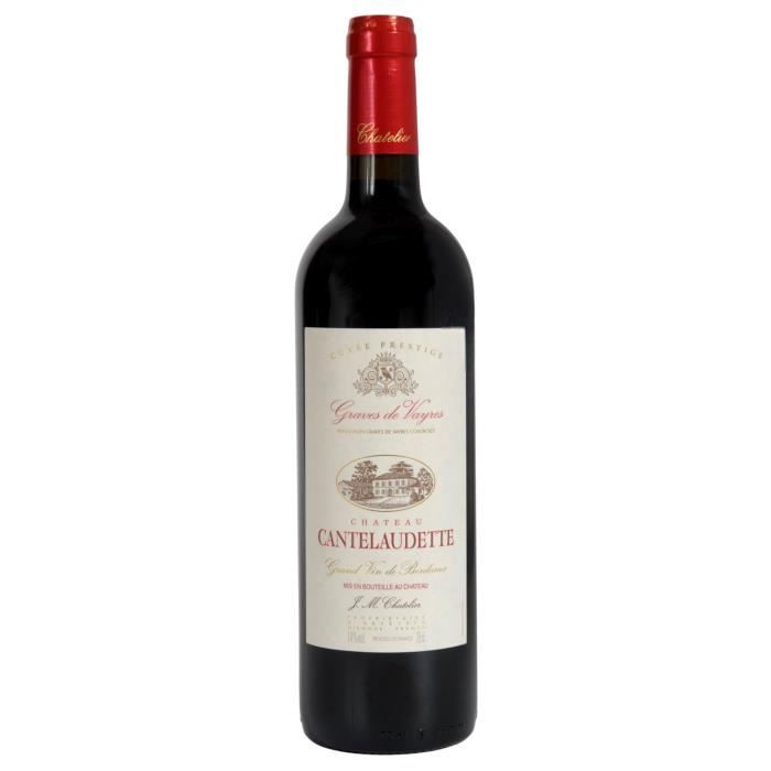Château Cantelaudette Cuvée Prestige 2020 Graves de Vayres - Vin rouge de Bordeaux