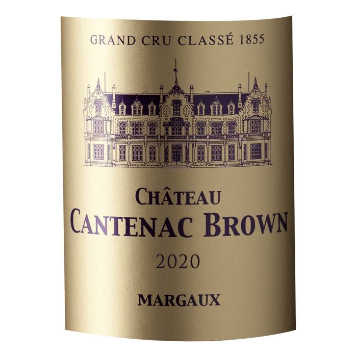 Château Cantenac Brown 2019 Margaux - Vin rouge de Bordeaux