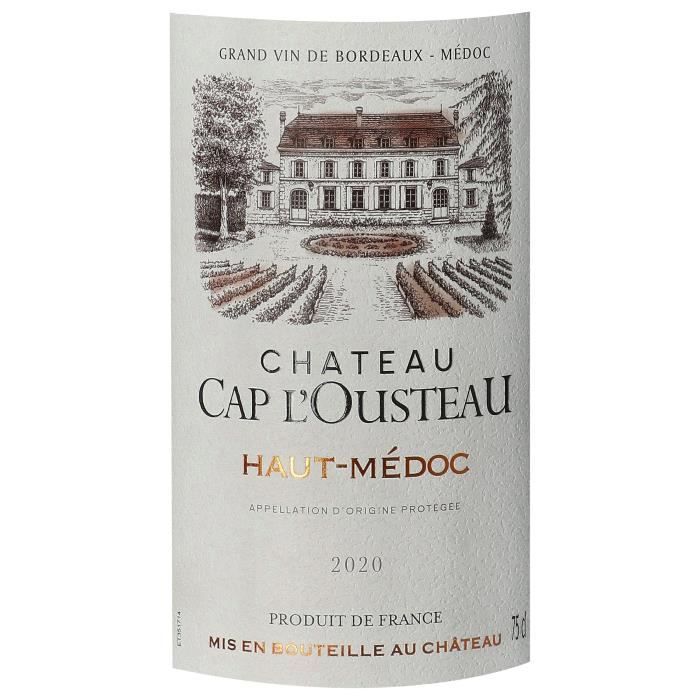 Château Cap l'Ousteau 2021  Haut-Médoc - Vin rouge de Bordeaux
