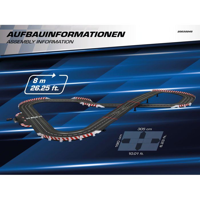 Circuit électrique - CARRERA Digital 132 - Full Throttle - Échelle 1:32 - 2 voitures de GT - Des 8 ans