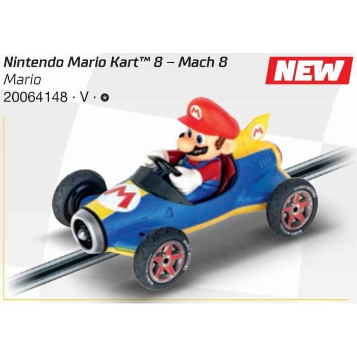 Circuit de course - CARRERA - Mario Kart - Mach 8 - 5,3 m - Des 6 ans