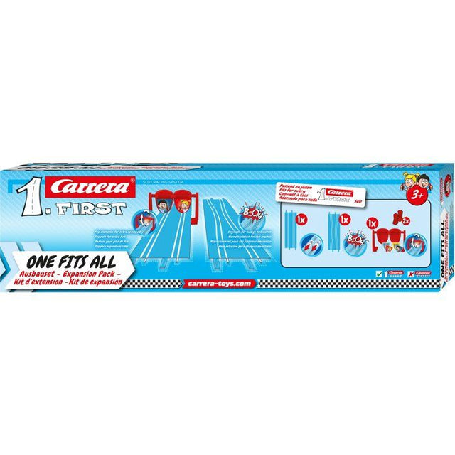 Accessoires de circuits - CARRERA First - Pack d'extension one fits all - Des 3 ans