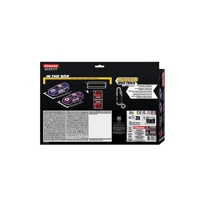 Kit d'extension circuit et voitures - CARRERA GO!!! - Extension set  2 - 2 voitures Nascar - Échelle 1:43 - Des 6 ans