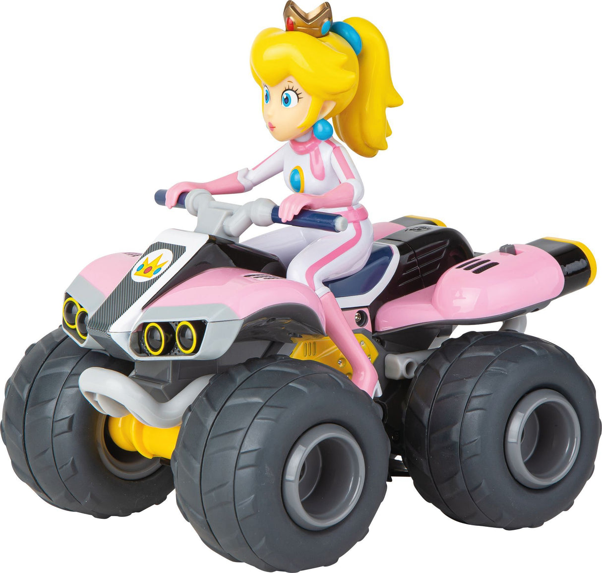 Quad Peach voiture télécommandée, 2,4 GHz, Echelle 1:20, CARRERA Mario Kart, Des 6 ans