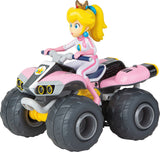 Quad Peach voiture télécommandée, 2,4 GHz, Echelle 1:20, CARRERA Mario Kart, Des 6 ans