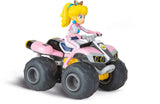 Quad Peach voiture télécommandée, 2,4 GHz, Echelle 1:20, CARRERA Mario Kart, Des 6 ans