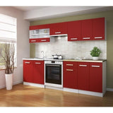 ULTRA Meuble haut de cuisine L 60 cm - Rouge mat