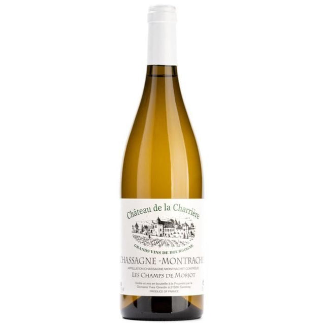 Château de la Charriere Champs de Morjot 2024 Chassagne-Montrachet - Vin blanc de Bourgogne