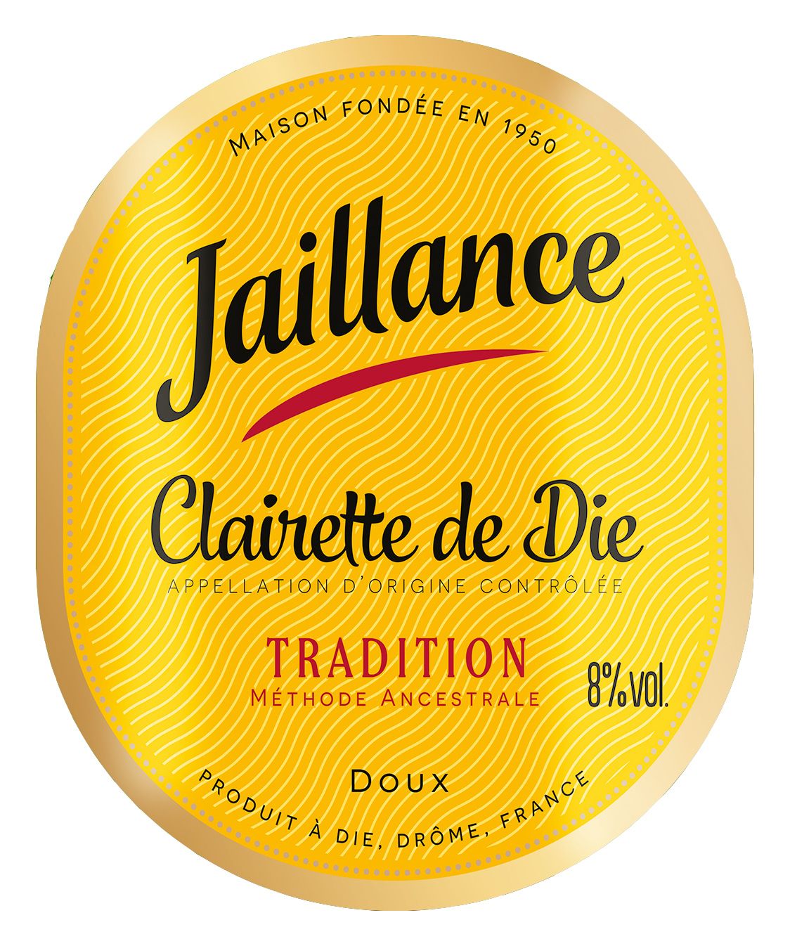 Clairette de Die - Doux 8% - Jaillance Tradition - 75cl