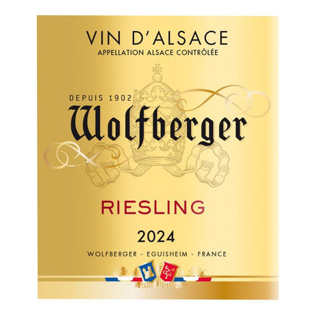 Wolfberger 2024 Alsace Riesling - Vin blanc d'Alsace