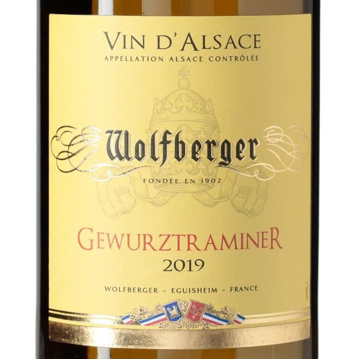 Wolfberger 2023 Alsace Gewurztraminer - Vin blanc d'Alsace