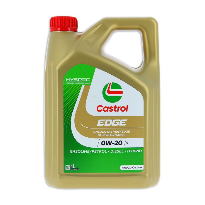 CASTROL EDGE 0W-20 V 4L - huile moteur 0W20