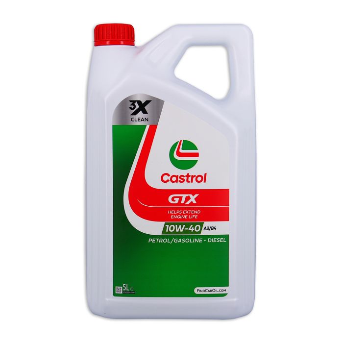 CASTROL GTX 10W-40 A3/B4 5L - 10W40 engine oil