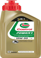 CASTROL Power 1 4T 15W-50 1L - huile moteur 15W50