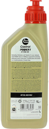 Huile moteur - CASTROL Power 1 4T 15W-50 - 1L - 15W50
