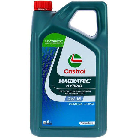 Huile moteur - CASTROL - Magnatec Hybride 0W-16 - 5L