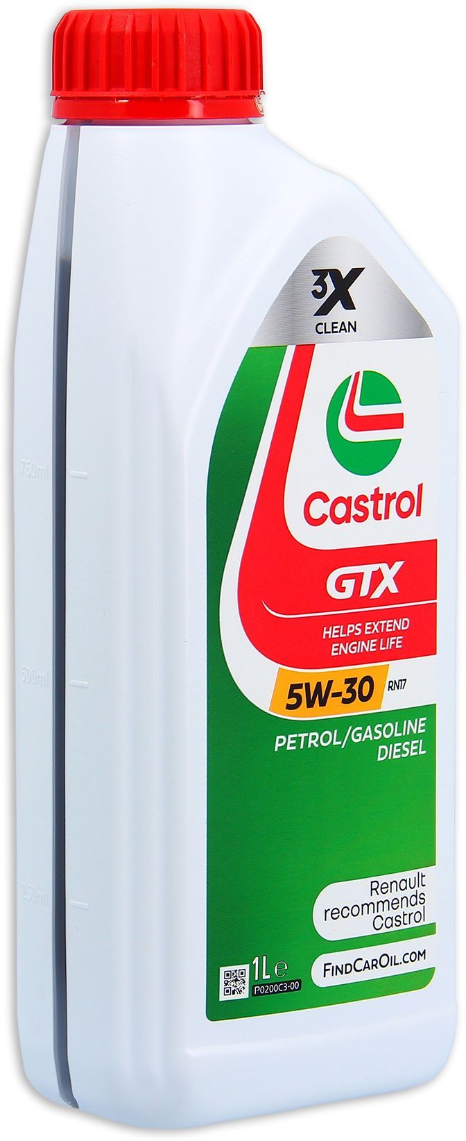 Huile moteur - CASTROL - GTX 5W-30 RN17 - 1L