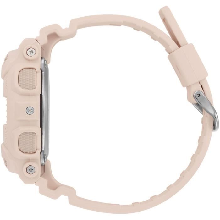 Montre - CASIO - G-Shock Classic Femme Blanc - Chrono 1/1000eme de s. - 5 alarmes - Etanche 20 bars