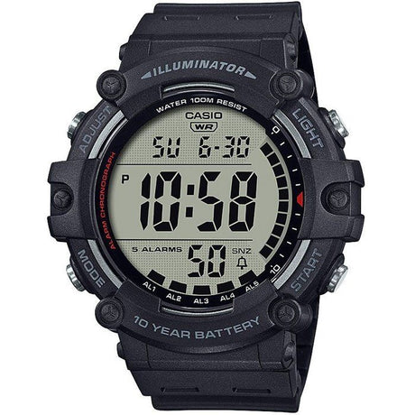 CASIO - Montre sport - Multifonctions - Noir