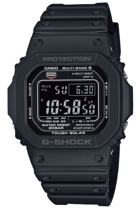 Montre - Casio - G-Shock The Origin - Homme - Noir - Énergie solaire - Étanchéité 20 Atm