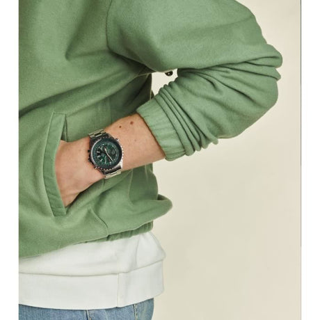 Montre en acier inoxydable EDIFICE - CASIO - Gris - Quartz - Verre minéral - Analogique