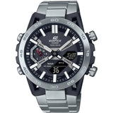 Montre - CASIO - ECB-2000D-1AEF - 51mm - Argent - Bluetooth - Solaire - Étanche 10 bars