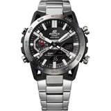 Montre - CASIO - ECB-2000D-1AEF - 51mm - Argent - Bluetooth - Solaire - Étanche 10 bars