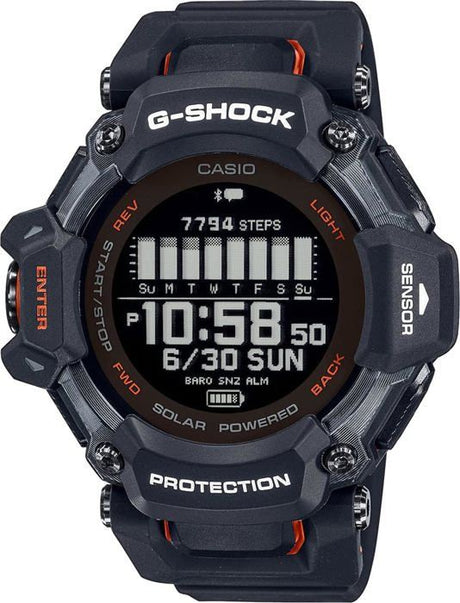 Montre - CASIO - G-Shock Sport - GBD-H2000-1AER - Noir et orange
