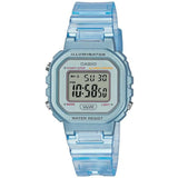 Montre Casio Vintage Femme Bleu et Transparent - CASIO - Quartz - Digital - Femme - Tendance - Fitness
