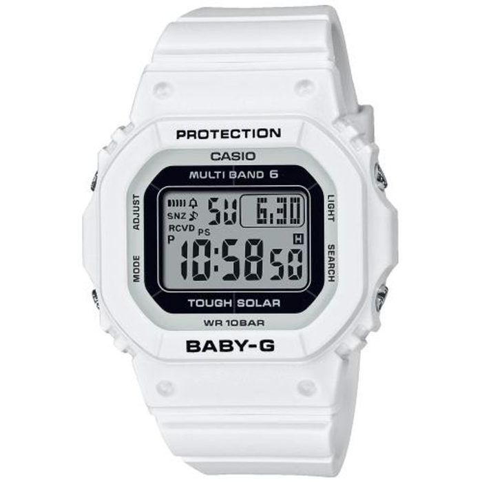 Montre Casio Baby-G Urban Homme Blanc - CASIO - Quartz - Etanchéité 10 Atm - Design sportif a la mode