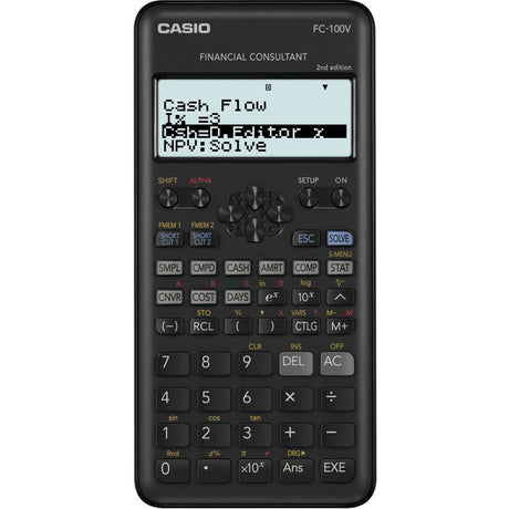 Calculatrice Casio FC-100V
