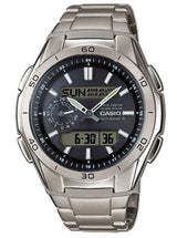 Montre - CASIO - WAVECEPTOR - Titane - Quartz - Sport - Gris