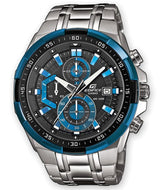 Montre en acier inoxydable EDIFICE CASIO - Gris - Quartz - Etanche 10 Atm