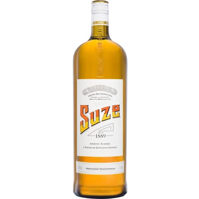 Suze - Liqueur de Gentiane - 15,0% Vol. - 150cl