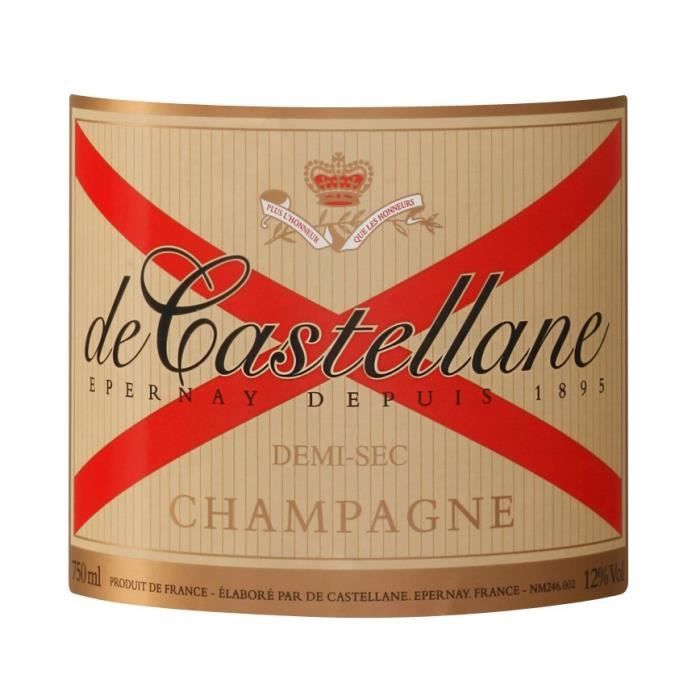 Champagne De Castellane Demi-sec