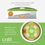 Jouet pour chat - CATIT - Senses 2.0 - Dôme avec balle - Plaque pivotante - Capteur de mouvement