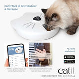 Distributeur de repas pour chat connecté - CATIT - PIXI SMART - 6 x 170ml - Ecran tactile LCD - Avec Blocs réfrigérants