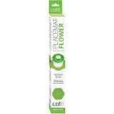 Tapis de protection pour fontaine ou gamelle - Catit - Silicone antidérapant - Forme de fleur - Vert