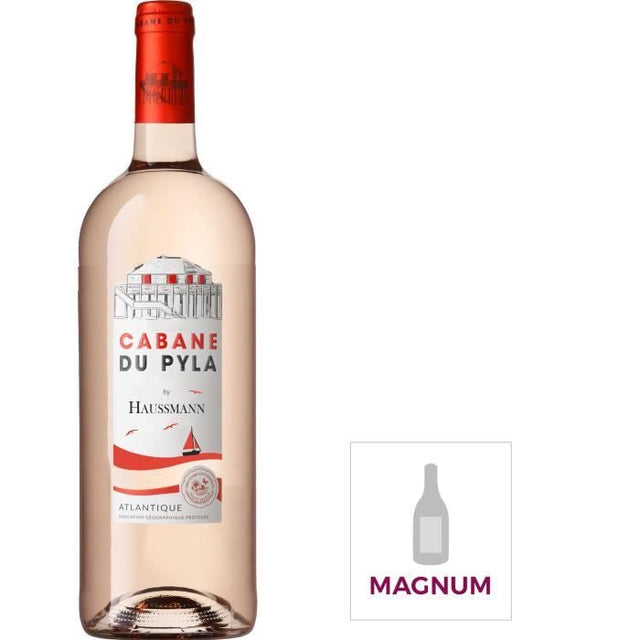 Magnum Cabane du Pyla By Haussmann Atlantique - Vin rosé du Sud Ouest 2025