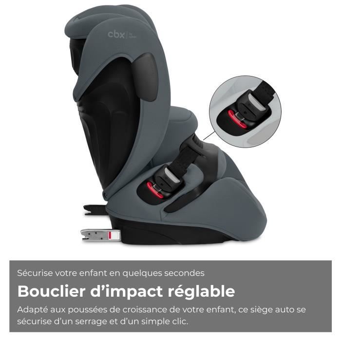 Siege auto Pallas B3 i-size Cbx by Cybex - 76 a 150 cm - 9 a 50 kg - 15 mois a 12 ans  - Dark grey
