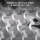 Boitier PC - CORSAIR - FRAME 5000D Mid-Tower Airflow Case - Radiateur jusqu'a 420 mm - Blanc