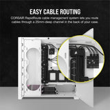Boîtier PC - CORSAIR - FRAME 5000D RS ARGB Airflow - Moyen-tour - Blanc - CC-9011310-WW