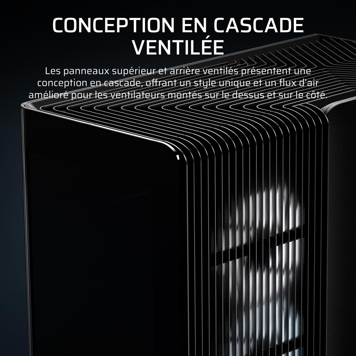 Boitier PC - CORSAIR - FRAME 4500X RS-R ARGB Tempered Glass Mid-Tower - 2 radiateurs - Noir