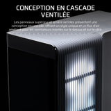 Boitier PC - CORSAIR - FRAME 4500X LX-R RGB Tempered Glass Mid-Tower - 2 radiateurs - Blanc