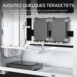 Boîtier PC - CORSAIR - 3200D RS - Moyen Tour - 3 ventilateurs RS120 - Blanc
