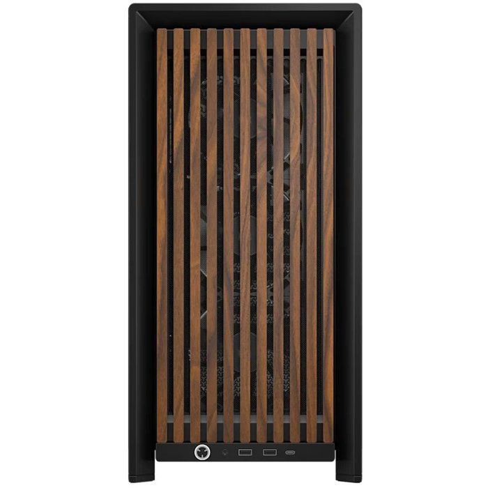 Boîtier PC - CORSAIR - FRAME 4000X RS - Moyen Tour - 4 ventilateurs RS120 - Noir/marron foncé