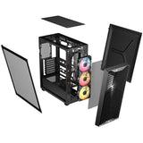 Boîtier PC - CORSAIR - 3200D RS ARGB - Moyen Tour - 3 ventilateurs RS120 ARGB - Noir